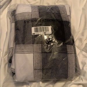 Victoria Secret Plaid Fleece Blanket